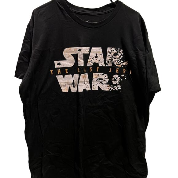 Star Wars Disneyland Parks BNWT Black T XXL - Picture 1 of 5